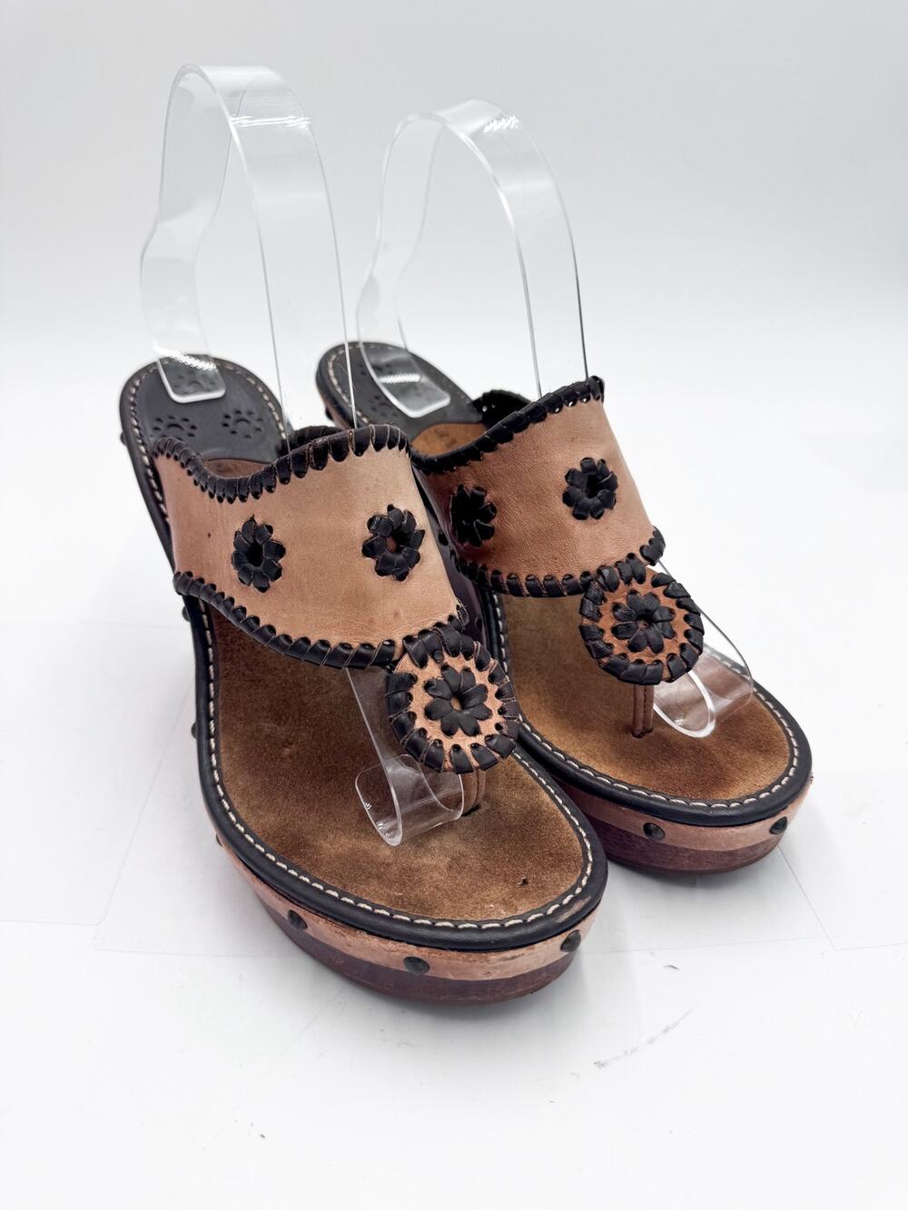 Jack Rogers Wedge Heels Size 8